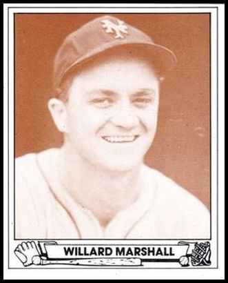 33 Willard Marshall